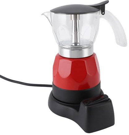 Cafetera Eléctrica, 150 Ml 3 Tazas Cafetera Eléctrica De Aluminio, Cafetera Eléctrica Cafetera Italiana Cafetera Espresso, Cafetera Eléctrica Moka, Cafetera Eléctrica Moka