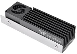 Thermaltake MS-1 Air Cooler | M.2 2280 SSD Cooler | Full Black