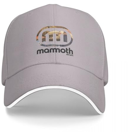 QFLLQLFF Basecap Mammoth WVH Cap Baseball Cap Snap Back Hut Herren Caps Damen Geschenk