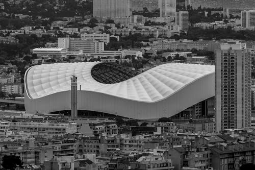 Cuadro fotográfico velódromo – Made in France – Cuadro de cristal acrílico 120 x 80