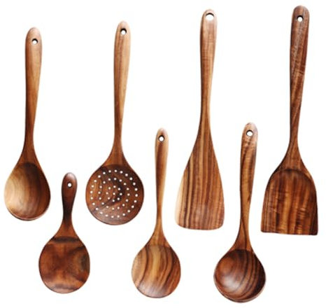 Cabilock 1Set Cucchiai in Cucchiai e Utensili Non Appiccicosi per Spezie e Tè Kit Completo Utensili con Eleganti e Pratici per Ogni