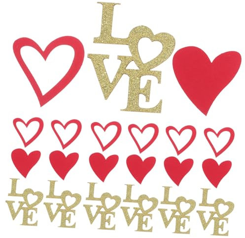 Mipcase 100pezzi Di Romantici Per Decorativi Per Matrimoni Feste e Tavola Di Nozze