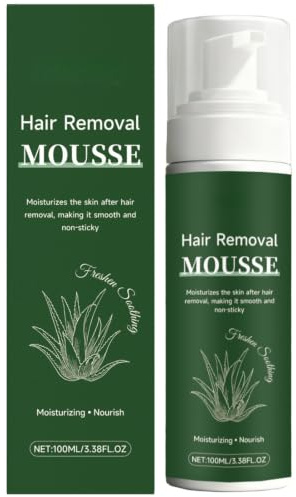 Fast-Acting Mild Depilatory Mousse for Men & Women