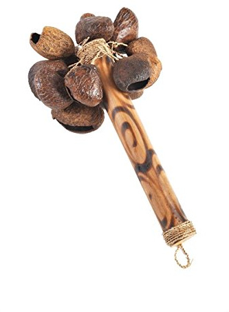 Rassel Shaker Maracas Musik Holzrassel Rhythmus Klang Instrument Percussion Früchte