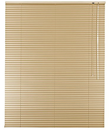 Original Easy-Shadow Aluminium Jalousie Jalousette Breite 80 x 200 cm Höhe in Farbe beige - Bedienseite rechts - Fensterjalousie Jalousien Alu-Jalousien Alu-Jalousetten Fenster Rollo Lamellenbreite 25 mm Lamellen / Maßanfertigung