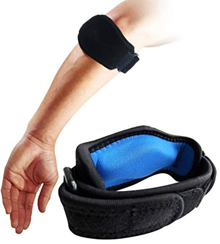 Acoser Bandage Tennisarm Ellenbogen Epicondylitis Spange für Schmerzlinderung für Golfer/Tennisspieler(2 Stück)