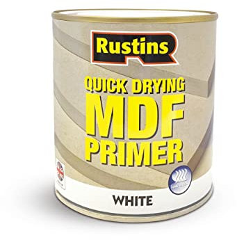 Rustins MDF-Grundierung, schnell trocknend, weiß, 250 ml