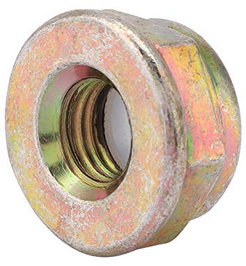 Mäher Klingenmutter Universal M10x1.25 Linksgewinde Ersatzklingenmuttern Freischneider Rasenmäherzubehör Rasenmäher Teile M10x1.25 Linksgewinde Mutter