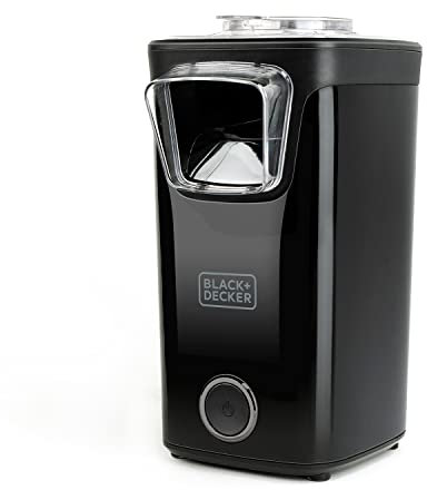 BLACK+DECKER - Exprimidor Automático 30W | Jarra de Vidrio 1L con Medidor | Doble Sentido de Giro | Regulador de Pulpa | Conos Desmontables | Apto Lavavajillas | Almacenamiento Compacto