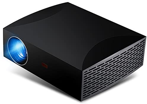 CYLZRCl Proyector 3D Mini HD Android 9.0 for Proyector Móvil Full 1080P MAX 4K WiFi Proyector LED Cine Casa Inteligente (Color : Base)