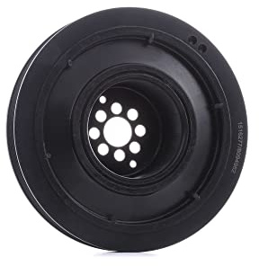 RIDEX 3213B0076 Riemenscheibe Kurbelwelle Kurbelwellenriemenscheibe 5-Rippen Kompatibel mit AUDI A4 Avant 8K5, B8 59105251AG 59105251S 59105251AF