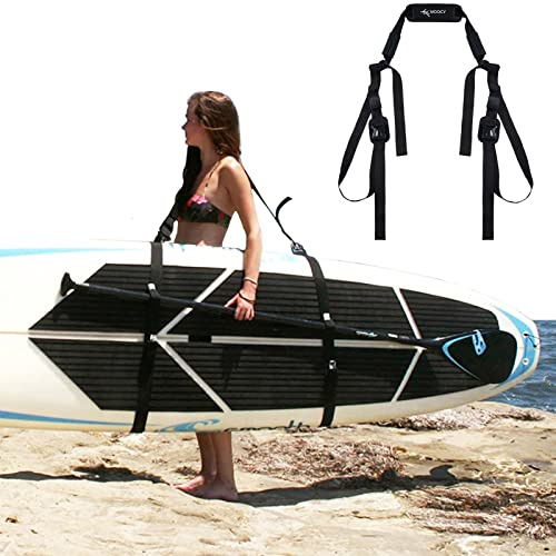 51buyoutgo Paddle Board Tragegurt, Sup Tragegurt Tragegurt für Paddleboards Longboards Kajak Surfbrett Paddel Board Tragegurt Sling Paddel Board Gurt Schulterzubehör