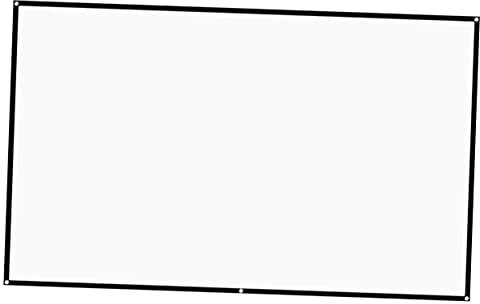Parliky Pantalla De Proyección Portátil para Interior y Exterior De Proyector para Home Cinema Pantalla De Proyección De De Instalar y Usar