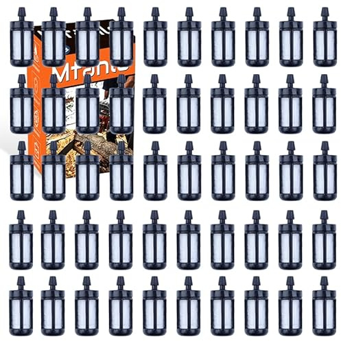 Mtanlo 50pcs Gas Fuel Petrol Filter Fit For Stihl 017 018 MS170 MS 180 180C MS170C For Chainsaw