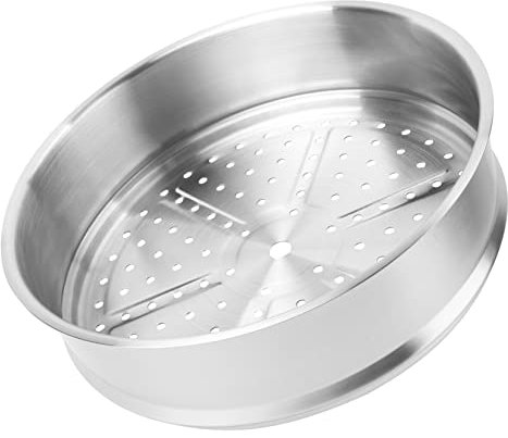 Vaporera, Cesta de vapor, Vaporera de alimentos, Cesta de vapor de metal Vaporeras de verduras Olla de vapor de acero inoxidable Dim Sum Steamer Metal Asian Steamer Steaming Tray Stand Liner Forro Ute