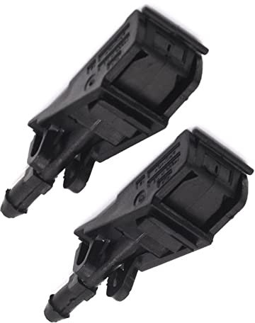 Scheibenwaschdüsen Kompatibel mit VW Für Caravelle T5 2008 2009 2010 2011 2012 2013 2014 2015 2x Frontscheibenwascher Wischer Spray Düse Jet 6E0955985B
