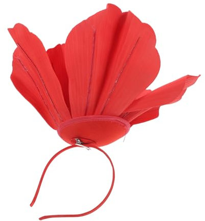 MOBUTOFU Grosser Blumen Fascinator Mit Clip Für Frauen Elegantes Stirnband Für Hochzeiten Teepartys Und Besondere Anlässe Für Fotos Und Veranstaltungen Mit Glamourösem Flair