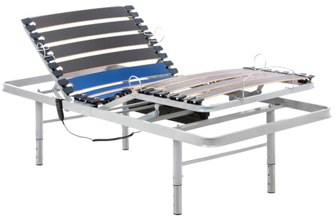 Geriafy Letto elettrico 80x200 cm con gambe regolabili a 4 altezze