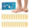 23 Pièces Pansements Ampoules - Kimihome - Pansements Invisibles en Gel Hydrocolloïde - Blisters adhésifs pour talon, pied, orteil (pack de talon)