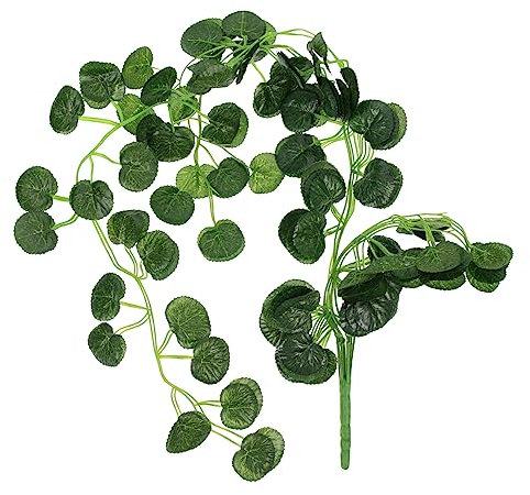 Garneck 3pcs Wall Hanging Simulation Rattan Pendant Lifelike Plant Decor for Garden Use Easy to Maintain Safe for Pets for Aesthetic Home Decoration