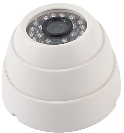 Cámara CCTV, Cámara de Seguridad HD 1080P Cámara de Vigilancia 4 en 1 Lente de 3,6 Mm Cámara Domo de Visión Nocturna por Infrarrojos Cámara Analógica Camara Analógica para