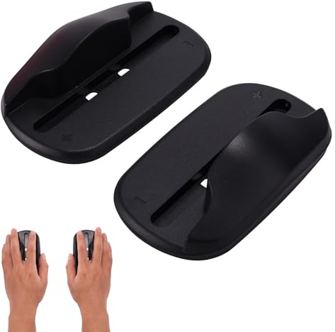 Lyreh Black Handle Mouse Base for Switch 2, Portable Gaming Controller Mouse Grip Adapter Drive Game Gifts for Switch Joy-Con 2 Hand Grips