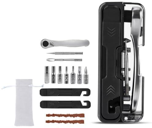 Portables Ratchets Wrenches Set Multifunction Bicycles Tool 14 in 1 Multiple Tool Set Tyre Levers for Road Bike Compacts Cycling Toolkits