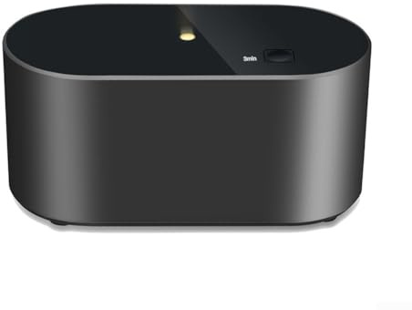 Durashmall Diffusore di aromi senza fili, nebulizzatore portatile a batteria, atmosfera rilassante, per camera da letto, ufficio, spa, con cavo USB (nero)