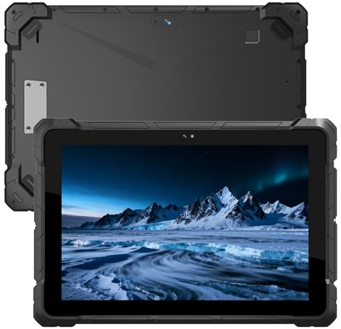HEIGAOLAPC Tableta Antipolvo Antigolpes Impermeable Tableta PC Robusto Exterior 10,1 Win11 Pro, N150, 16GB RAM, 256GB ROM, 8000mAh, SIM 4G, GPS, NFC, Escaneo de Códigos de Barras, Type-C, RS232