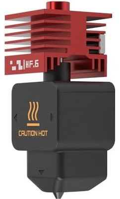 3D FREUNDE H2D Hotend 0,4 mm – Hotend de haute précision pour Bambu Lab – Temps de chauffe rapide et extrusion propre – Compatible par exemple avec X1, X1C, P1P, P1S – Qualité d'impression durable et