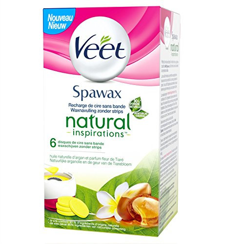 Veet Natural Inspirations Nachfüllpack Spa Wax Wachswärmer 6 teilig
