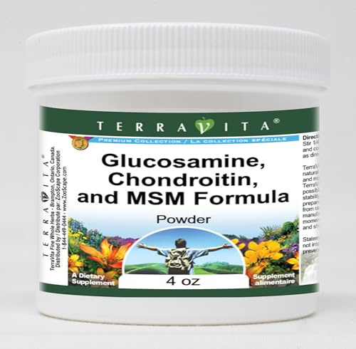 Glucosamine, Chondroitin, and MSM Formula Powder (4 oz, ZIN: 512095) - 3 Pack