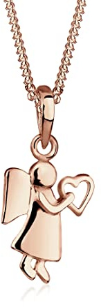 Elli Halskette Damen Engel Herz Talisman 925 Silber