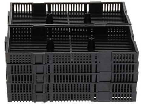 Tenlacum 10 Stück Kunststoff-Filterplatten für Aquarien, dekoratives Unterkies-Verstärkungssystem für Aquarien, 14 x 7 x 1,7 cm