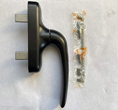 MANIGLIA CREMONESE FINESTRA ALLUMINIO PER INTERNO (NERO)