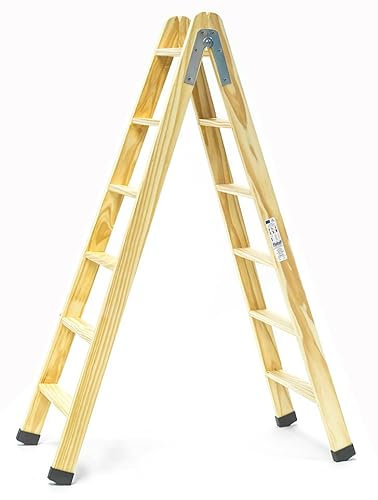 Scala in legno 6 gradini