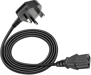 3 pin Power Cable Replacement for Citronic CASA-28BA CASA-10BA CASA-12BA CM12A CM15A Monolith mk3 subwoofer UK Mains AC Power Cord Lead Plug