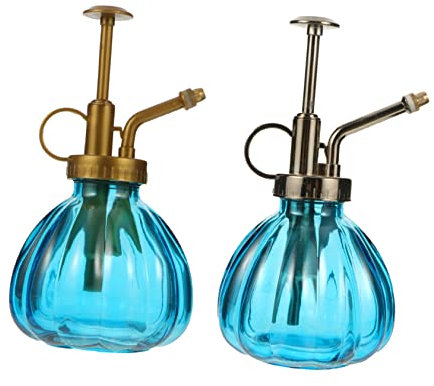YARNOW 2pcs Retro Watering Can Glass Mini Watering Can for Flower Water Spray Bottle for Outdoor Plant Devices and Hanging Basket