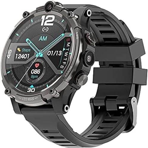 4g Smart Watch, Smartwatch With Sim Card Slot, Gps Wifi Phone Call For Men, 4g+128g Storage, 1.6inch Full Touch Screen