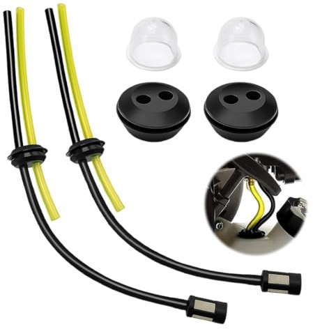 Universal Benzinfilter Kit, 6 Stück, Benzinschlauch Dichtung Benzinschläuchen Schlauch für Benzin, für Freischneider, Trimmer, Mower, Heckenschere, benzinschlauch motorsense motorsäge rasenmäher
