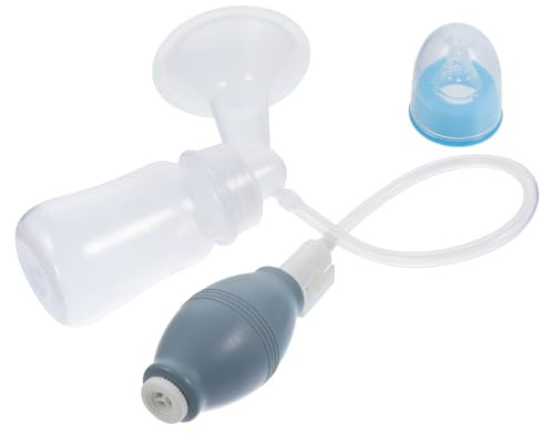TOYANDONA Extractor de Leche Depósito de Silicona y Pp Práctico y Portátil Manual para Madres y Bebés Recién Nacidos