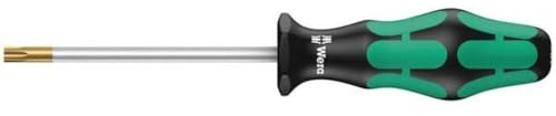 WERA 05028050001 367 TORX® HF Screwdriver with Holding Function for TORX® Screws, TX 10 x 80 mm