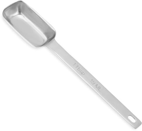 1 Tablespoon Stainless Steel Single Measuring Spoon 15 ml Rectangular Individual Measuring Spoons (1 tbsp | 15 ML)
