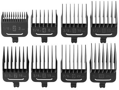 oneisall 8pcs Aufsätze für Hundeschermaschine(Model 676)