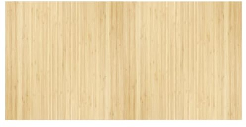 vidaXL Tappeto Rettangolare Naturale Chiaro 100x200 cm in bambù, Tappeto Rettangolare, Tappeto da Salotto, Tappeto in bambù, Tappeto da Soggiorno