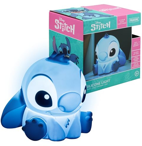Stitch Squishy-lampa – officiellt licensierad Disney fristående skrivbord, spelrumsdekor och varor för pojkar och flickor, nattlampspresenttillbehör för lekrum och sovrum, | Paladone