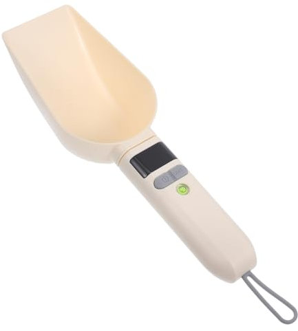 UTHCLO Cuillère Électronique Mesure Ajustable Avec Écran Lcd Balance Numérique Pour Nourriture De Chiens Et Chats Outil De Cuisine Précis Pour Ingrédients