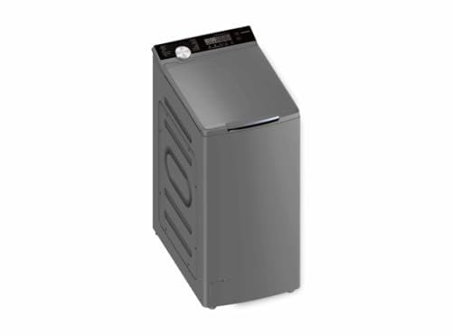 HEINNER HWM-TL8013IVKSA+++ Toplad-Waschmaschine - 8 kg, 1300 U/min, 15 Programme, LED-Display, Wechselrichtermotor, Energieklasse A, 5 Jahre Garantie (Anthrazit)