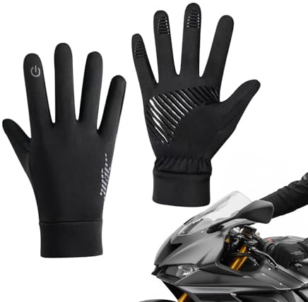 Vibhgtf Gants électriques Thermiques - Mitaines chauffantes USB à écran Tactile réglables pour Hiver, Ski, Camping, randonnée, Travail, Sports, Moto - Hommes et Femmes