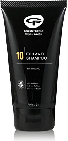 Green People für Männer Nr. 10 - Juckreiz Shampoo - Für trockene, juckende Kopfhaut - Silikon- & SLS-frei - Vegan, Bio & Tierversuchsfrei, 150ml